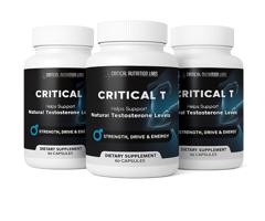 Critical T: Boost Your Testosterone Naturally Today!